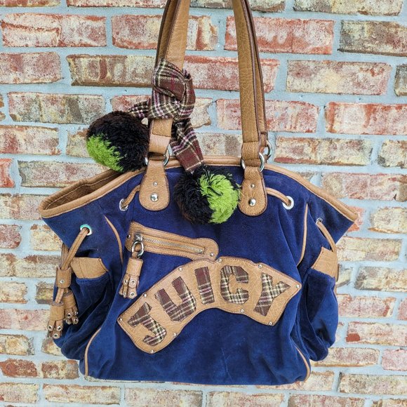 Juicy Couture Handbags - Juicy Couture Large Velour Tote bag